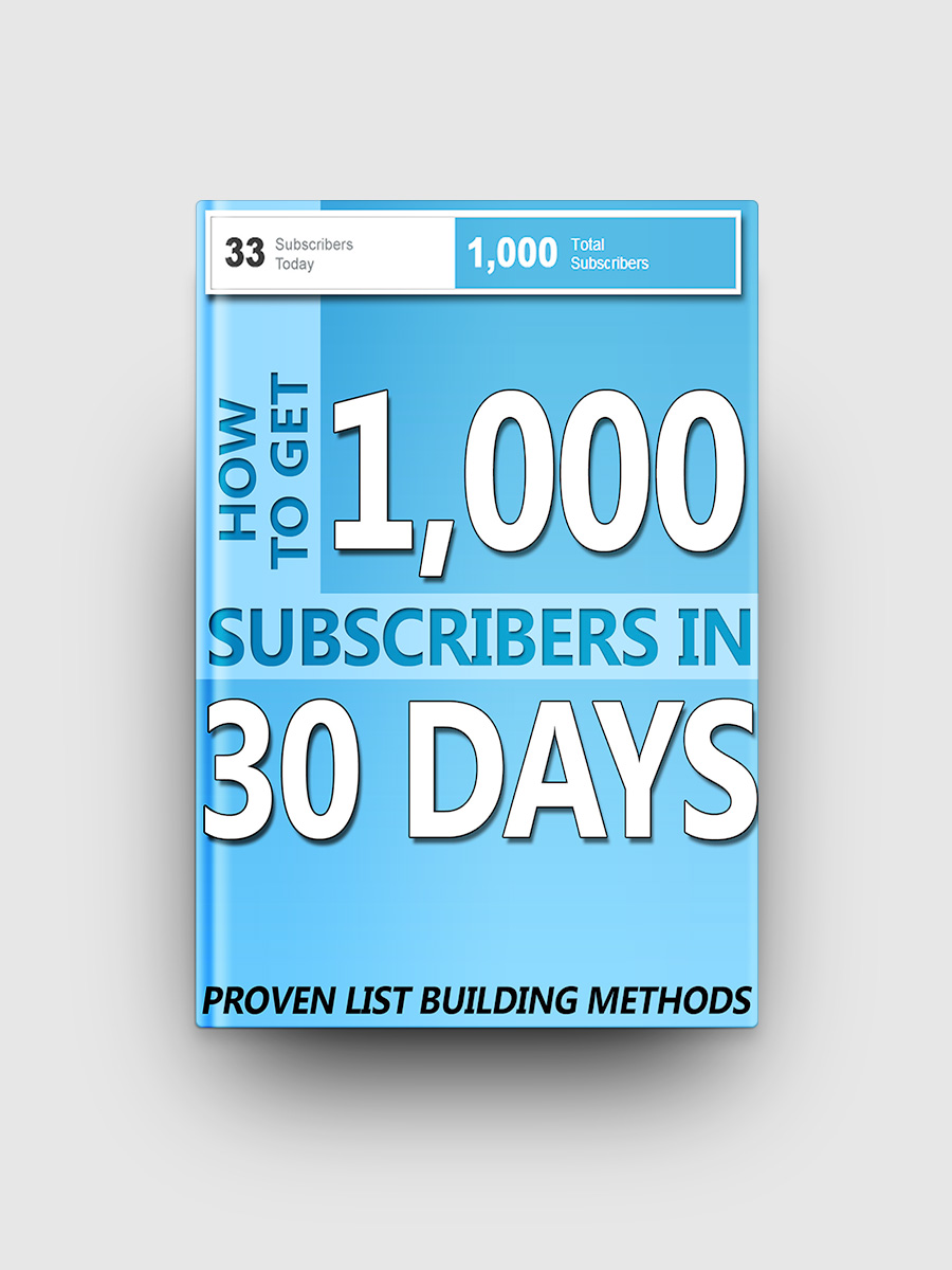 1 000 Subscribers In 30 Days The Life Hack Library