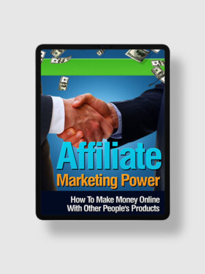 Affiliate Marketing Power ipad