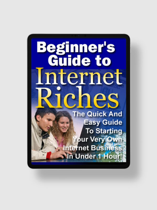 Beginner's Guide To Internet Riches