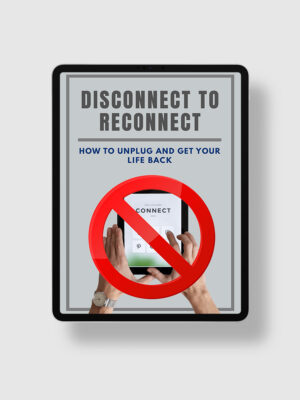 Disconnect To Reconnect ipad