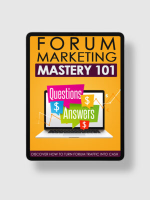 Forum Marketing Mastery 101 ipad