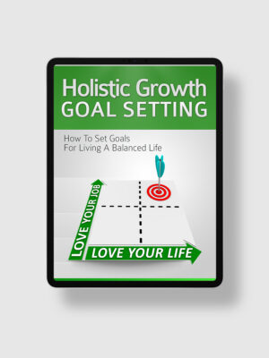 Holistic Growth Goal Setting ipad