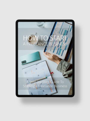 How To Start a Freelance Business ipad