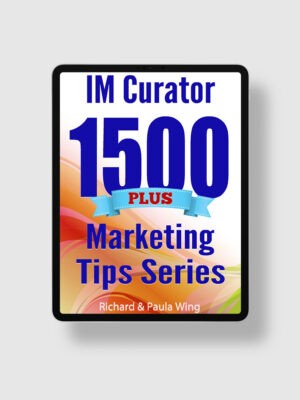 IMC 1500 Plus Marketing Tips ipad