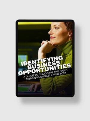 Identifying Business Opportunities ipad