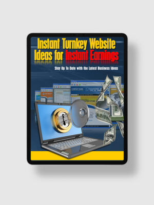 Instant Turnkey Website Ideas For Instant Earnings ipad