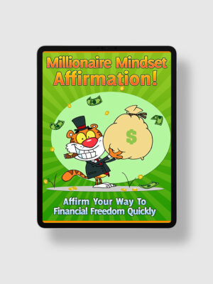 Millionaire Mindset Affirmation! ipad