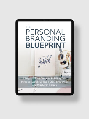 Personal Branding Blueprint ipad