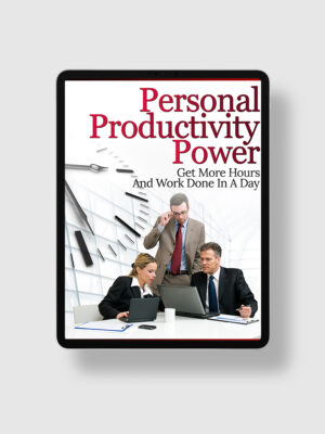 Personal Productivity Power ipad