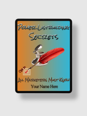 Power Listbuilding Secrets ipad