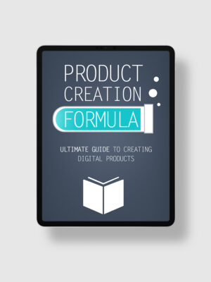 Product Creation Formula ipad