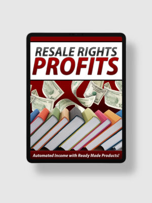 Resale Rights Profits ipad