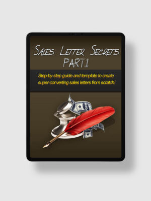 Sales Letter Secrets ipad