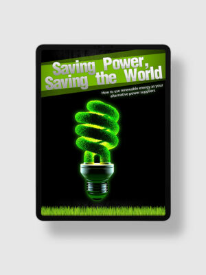 Saving Power Saving the World ipad