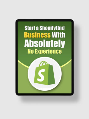 Start a Shopify Business ipad