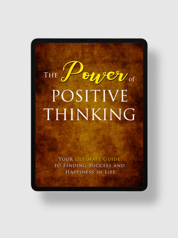 Free Bonus: The Power Of Positive Thinking