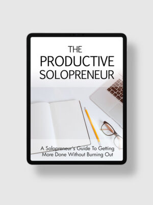The Productive Solopreneur ipad