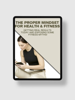 The Proper Mindset For Health & Fitness ipad