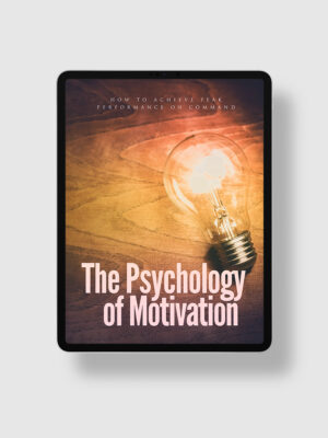 The Psychology Of Motivation ipad