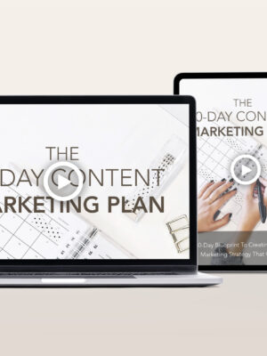30 Days Content Marketing Plan Video Program