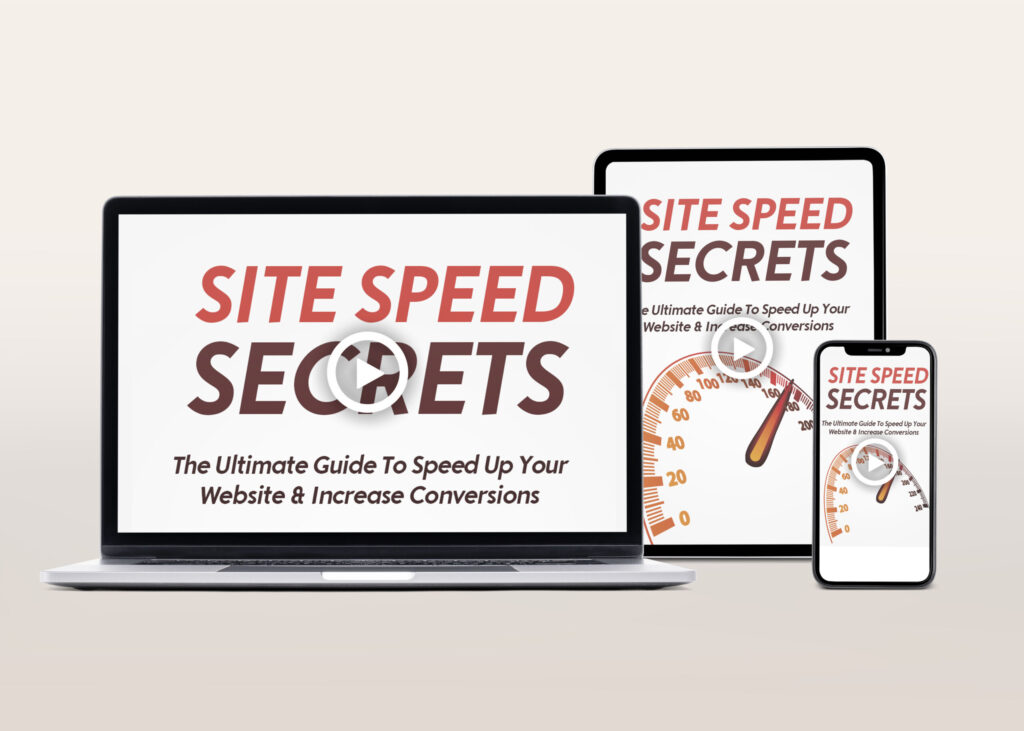 Site Speed Secrets Video Course | The Life Hack Library