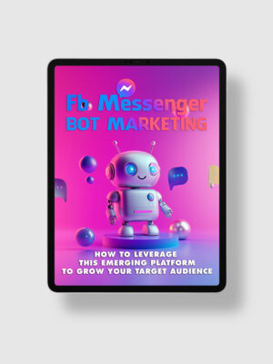 FB Messenger Bot Marketing iPad