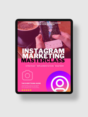 Instagram Marketing Masterclass iPad