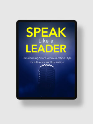 Speak Like A Leader iPad